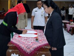 Lantik 42 Anggota DPPI, Wali kota Agustina Harap Bisa Jadi Benteng Ideologi