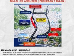 Jalan Gombel Lama Tutup, Berikut Rekayasa Lalu Lintas Mulai 20 April 2026
