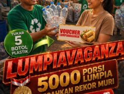 Tukar Botol Dapat Lumpia, Kado Inovatif Pemkot Semarang Buat Warga di HUT ke-479 Kota Semarang