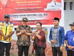 Dari Rusak ke Mulus: Sentuhan Wali kota Agustina Bersama DPR RI Sulap Jalan Pramuka Jadi Nadi Baru Mobilitas Kota