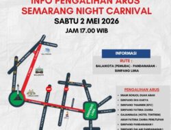 Catat! Sabtu Besok Ada Pengalihan Arus Lalu Lintas SNC 2026