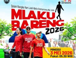 Catat! Mlaku Bareng HJKS 2026 Akan Ada Bagi-bagi 479 Cokelat dan Doorprize