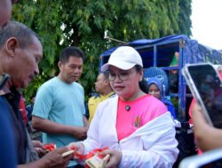 Kejutan Wali Kota Agustina di Simpang Lima: Mlaku Bareng Jadi Momen Banjir Kado untuk Warga