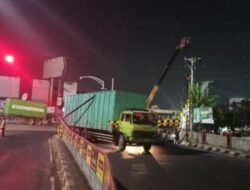 Tiga Kali Ditabrak, Portal Jrakah Jadi Sorotan Pengawasan Kendaraan Berat di Semarang