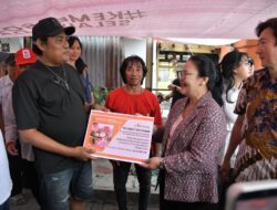 Tinjau Korban Kebakaran di Jagalan, Wali Kota Agustina Apresiasi Keguyuban Warga