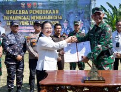 TMMD Bangun Kualitas Hidup Warga, Wali Kota Agustina Pembangunan Harus Hadir hingga Sudut Kampung
